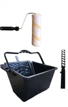 Comprar Balde Pintor 11 Lts + Rodillo 22cm Anti Gota + Mezclador