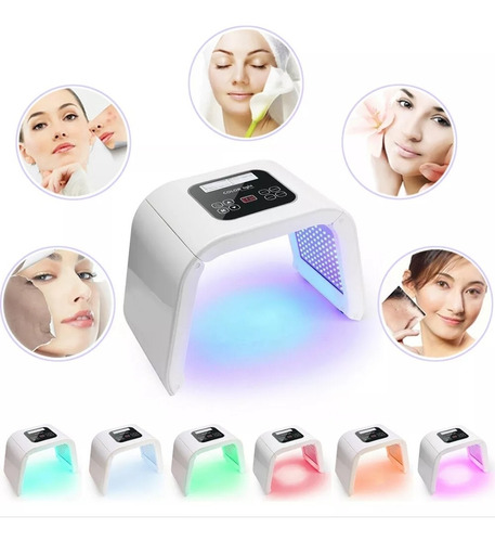 Imagen 2 de 5 de Arco Led 7 Colores Omega Light Spa Belleza Estetica