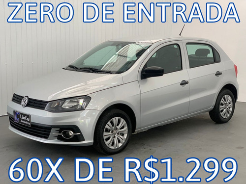 Imagem 4 de 14 de Vw Gol 1.0 Completo 2018 Zero De Entrada