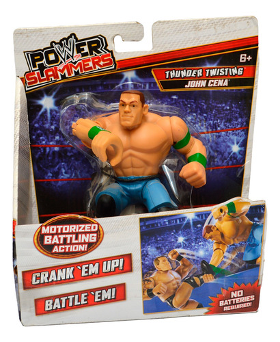 Muñeco John Cena Thunder Twist Power Slammers Wwe Wrestling