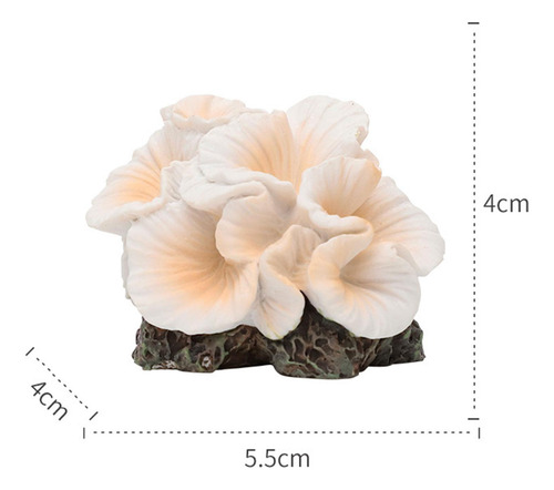 2 Coral De Imitación Para Acuarios, Decoración 2 Piezas