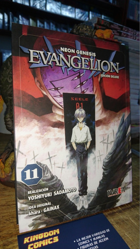 Neon Genesis Evangelion. Tomos 11 Y 12. Editorial Ivrea .