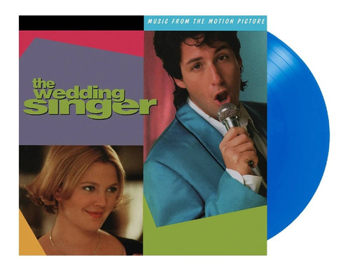 Imagen 1 de 1 de The Wedding Singer (el Cantante De Bodas) Soundtrack Lp Azul