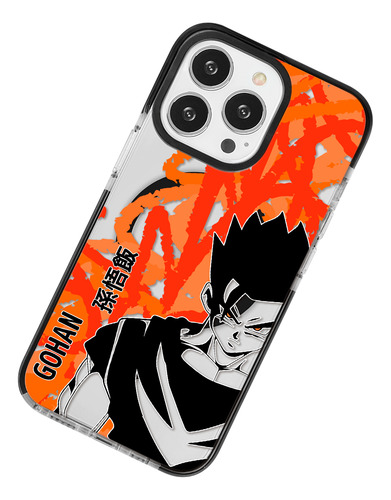 Funda Para iPhone Magsafe Dragon Ball Z Gohan Antigolpes