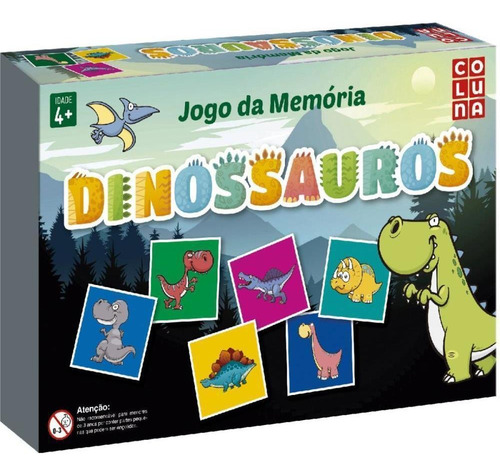 Jogo Da Memoria Dinossauro