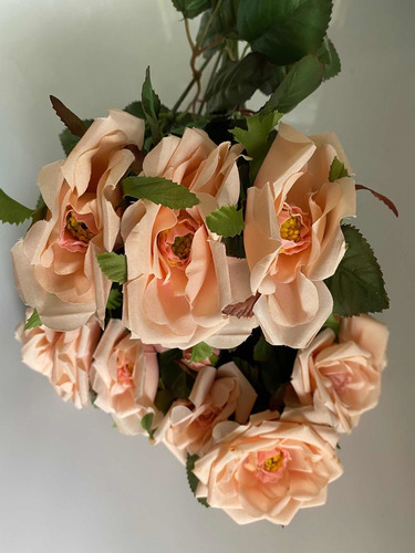 Imagen 6 de 6 de Flores De Tela Mate Artificial Para Arreglos Y Decoraciones