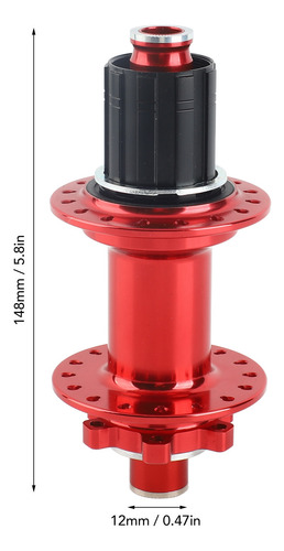 Hubs De Bicicleta De 32 Furos Mountain Hub 4 Bearing 12x148m