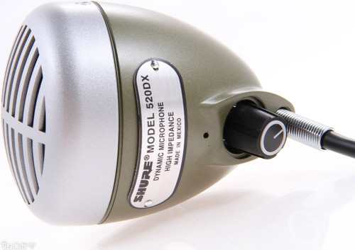Shure 520dx Microfono P/armonica,vintage Serie, C/cable D
