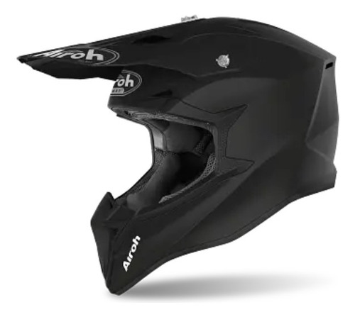 Casco Airoh Wraap Negro Mate Moto Motocross Enduro Mx