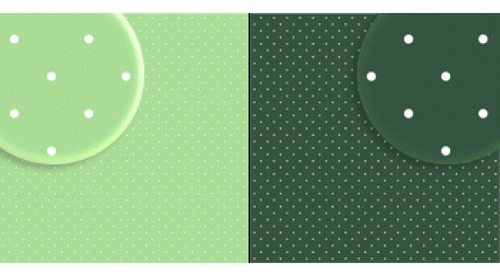 Imagem 1 de 2 de Repeteco -duo Básico Bolas Verde Claro/v.escuro - Hortelã