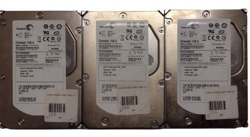 Disco Rigidokit/c/3/uni /hd Servidor Sas 73gb/2.5(usado)
