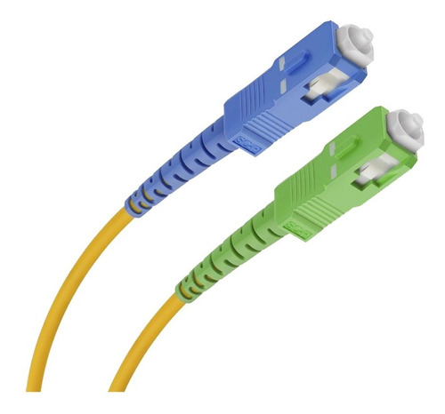 Patch Cord Cable Fibra Optica 10mts Sc/apc - Sc/upc 3mm