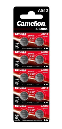 Pila Lr44 O Ag13 De 1.5v Tipo Boton - Camelion