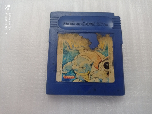 Pokemón Azul Usado En Español Nintendo Game Boy Color Gbc 