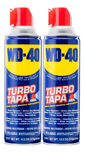 Imagen 5 de 7 de Lubricante Wd- 40 Turbo Tapa