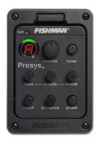 Sistema Pre-amplificador Fishman Presys + 201