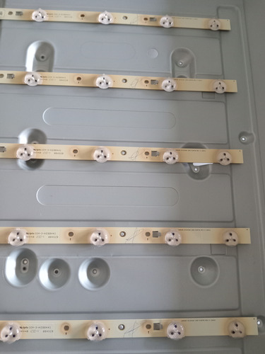 5 Tiras De 12 Led Un40eh5300 (Usado)