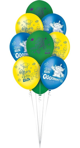 Balão - Bexiga Toy Story - 25 Unidades