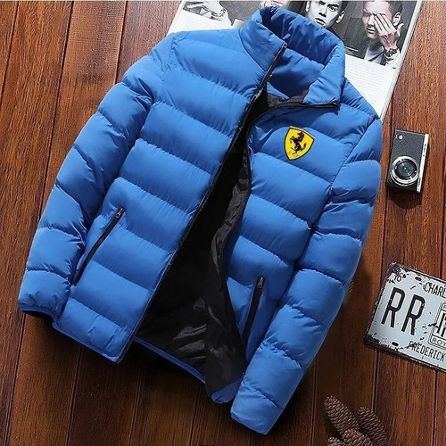 Nueva Chamarra De Plumas Ferrari Otoño Invierno Shotsale