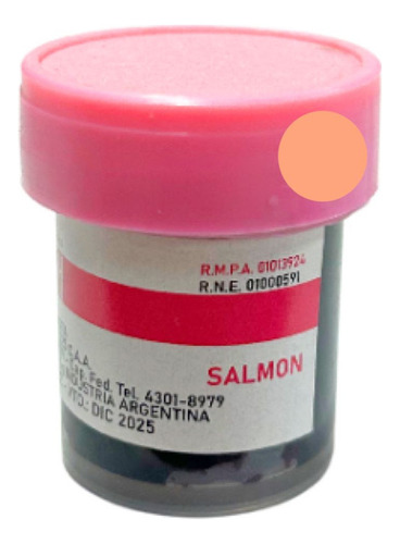 Colorante En Pasta Salmon Bloch X 15 G X 4 U.