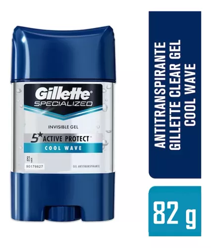 Desodorante Gillette Specialized Cool Wave Gel Para Hombres