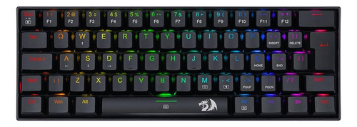 Teclado Mecanico Gamer Redragon Dragonborn Switch Blue