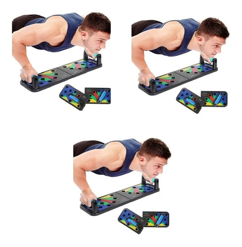 Push Up Soporte Ajustable Multifuncional 14 En 1