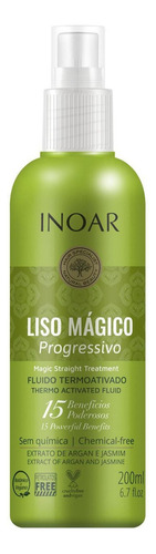 Inoar Liso Mágico Progressivo 200ml - Fluído Protetor