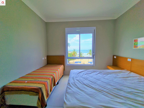 Imagem 9 de 17 de Apartamento À Venda Na Praia Das Pitangueiras, Guarujá, Frente Par Ao Mar, 3 Dormitórios (1 Suíte), Sala Para 3 Ambientes, 1 Vaga De Garagem - Ap05612 - 69007960