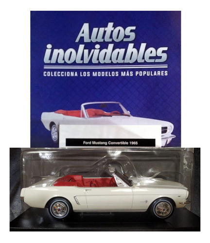Autos Inolvidables Esc 1:24 Ford Mustang Convertible (1965 