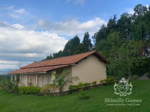 Imagem 5 de 14 de 15.000 M², Belíssima Chácara, Casa Sede E De Caseiro, Área De Lazer Completa !!