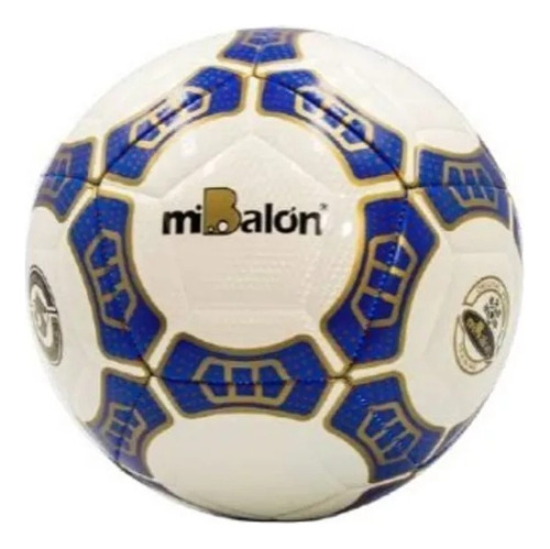 Pelota Mibalón Fútbol #5 - 32p. Soft Touch Cos Maq Azul