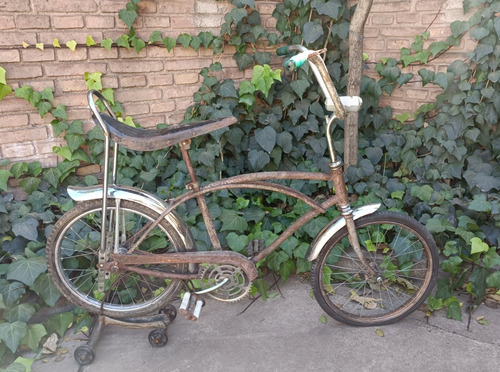 Bicicleta Choper Asiento Banana Usa Rod 20 Cambios En Masa 