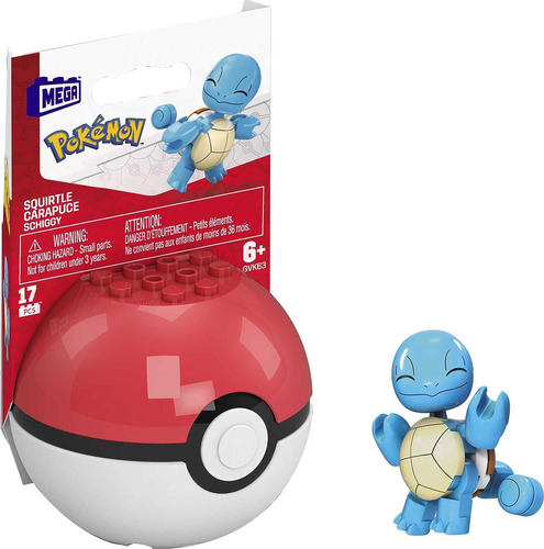 Mega Construx Pokemon Squirtle Construction Set, Building To