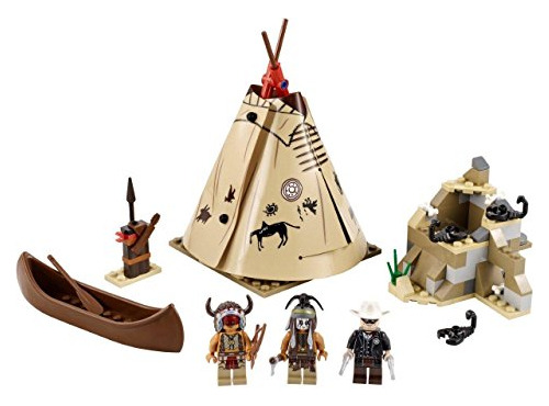 Campamento Comanche De Lego El Llanero Solitario (79107)