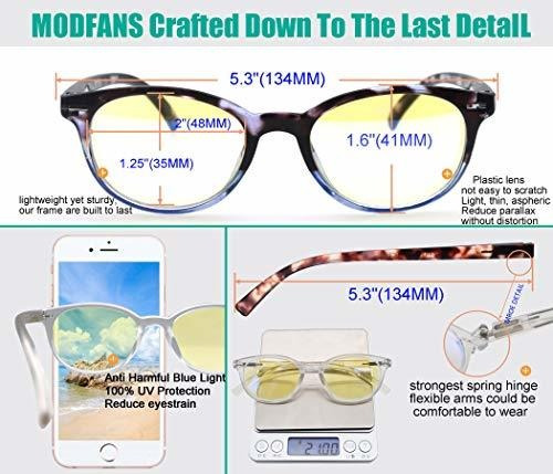 Gafas De Ordenador Azul Bloqueo De Luz Para Mujer Anti Azul
