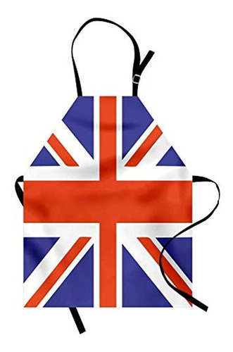 Ambesonne Union Jack Delantal Classic Traditional Flag Reino