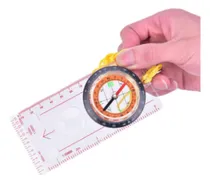 Comprar Brujula Cartografica Mapas Waterdog Con Lupa Y Regla Dc45-5c