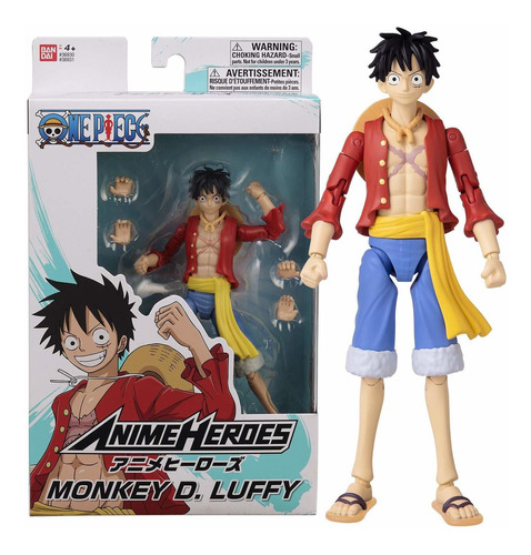  One Piece  Figura De Acción De Monkey D. Luffy 36931