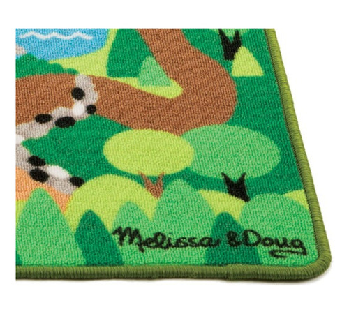 Alfombra Con Juegos De Rancho Con Caballos Melissa And Doug