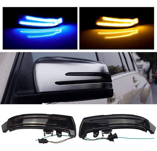 - Luces Intermitentes Secuenciales Con Espejo Lateral Led
