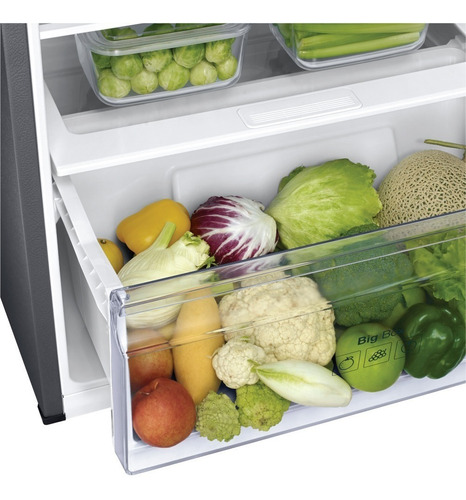 Imagen 5 de 7 de Heladera Freezer Superior Samsung No Frost 382 L Rt38k5932sl Color Inox