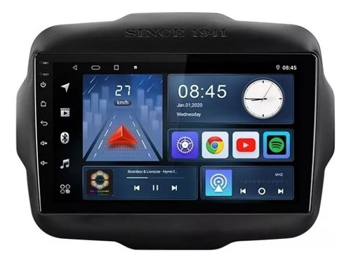 Estéreo De Pantalla 9' Android Jeep Renegade 2014-2022