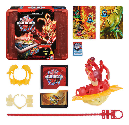 Bakugan Baku-tin Con Mantis Especial De Ataque, Personalizab