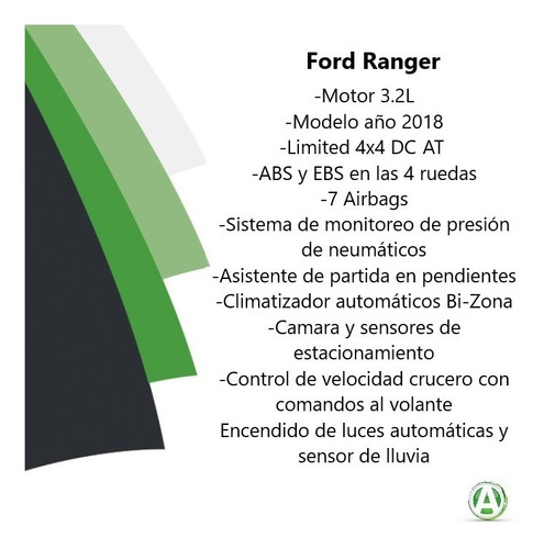 Imagen 8 de 8 de Ford Ranger Limited 3.2l 4x4 At