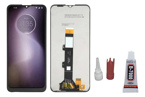 Modulo Pantalla Display Touch Para Motorola G10 G20 G30 Color Negro