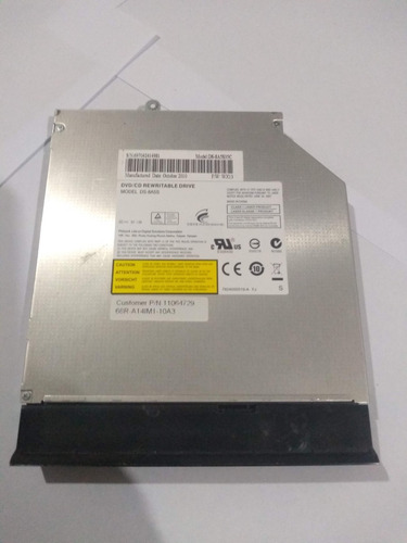 Drive Gravador Dvd Notebook Positivo N4100 N4140 N4200 N3100