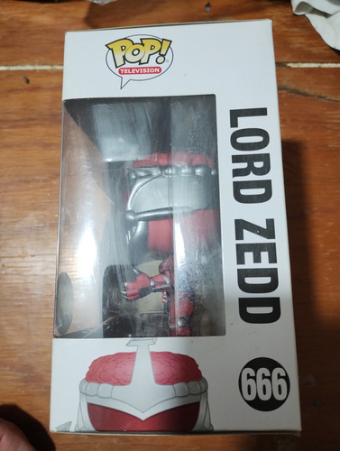 Figura Funko Pop! Movies Power Rangers Lord Zedd #666 /u
