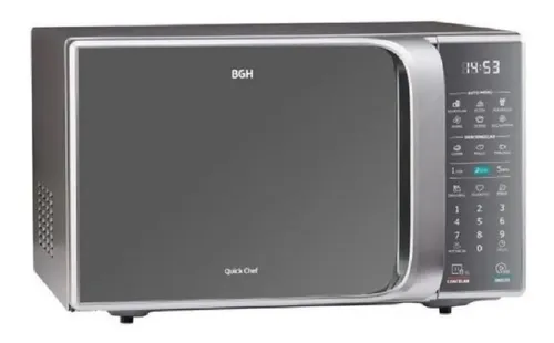 comprar Microondas Bgh 23 Lts Con Grill Color Gris 223d Envío Gratis