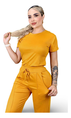 Mateo18 Conjunto Mujer Pantalon Y Blusa